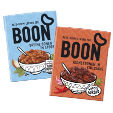 Boon peulvruchten of peulvruchten in saus